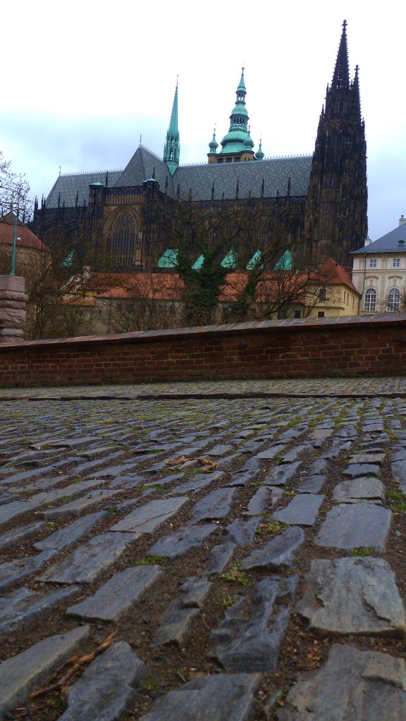 Cobbles near St. Vitus' Cathedral