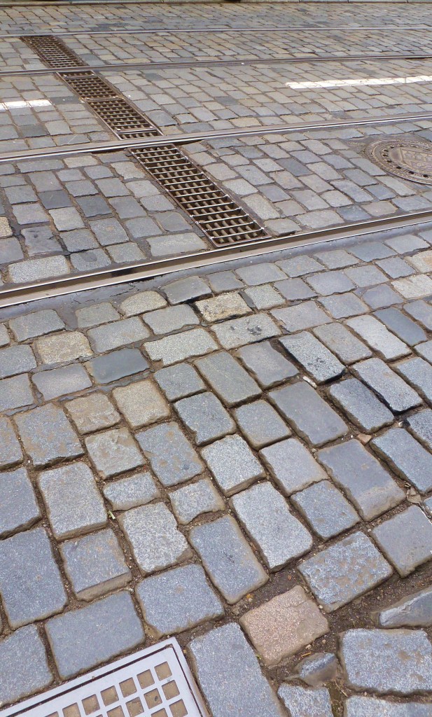 Grates and tram lines only make the riding more challenging.