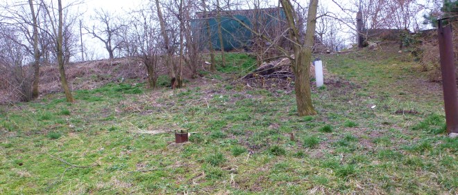 Three shafts for fresh air into the sklepy. 